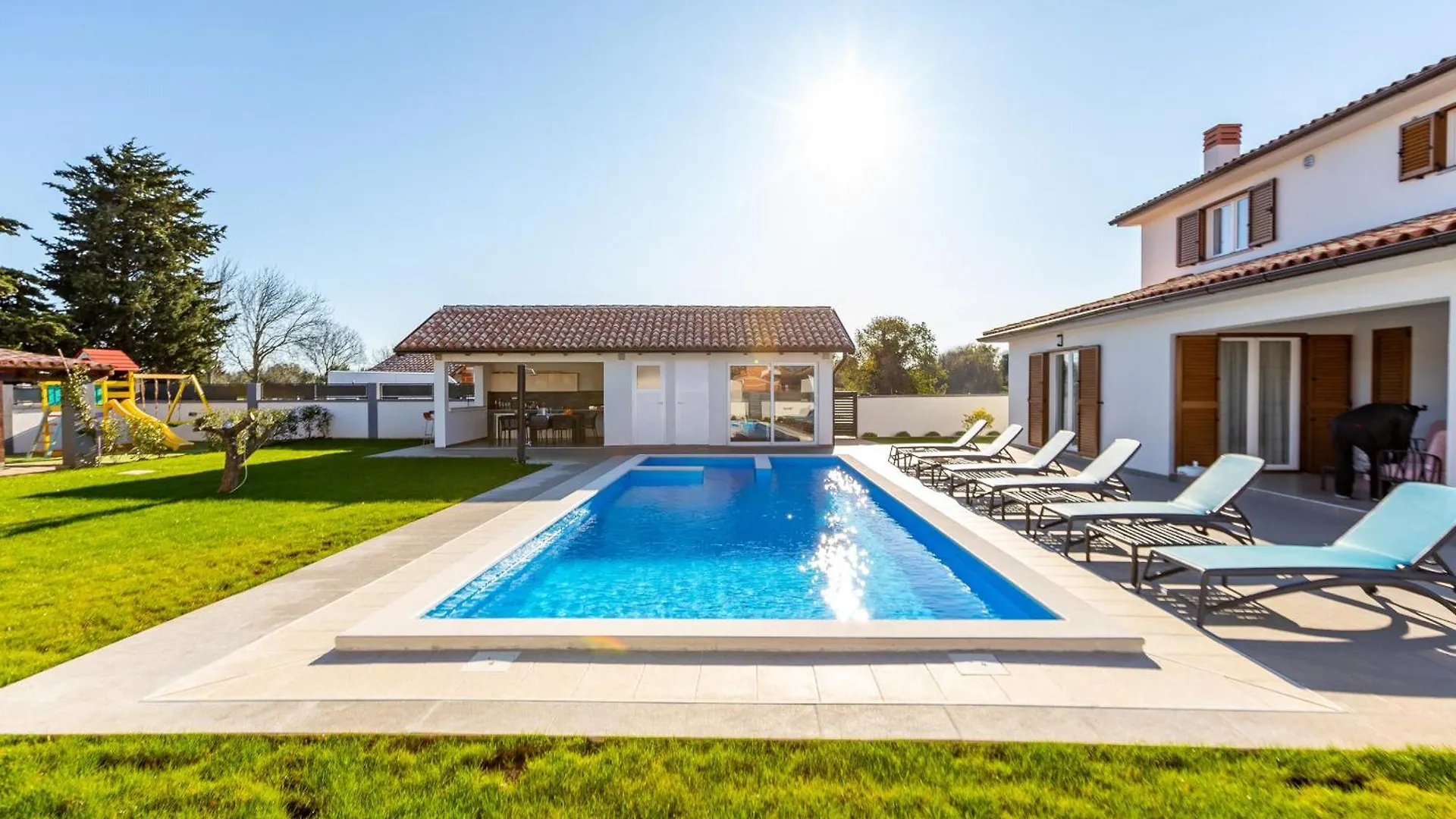 Villa Alba Bianca Near Pula For 6 People With Children Playground And Wellness Sisan 0*,  Croatia